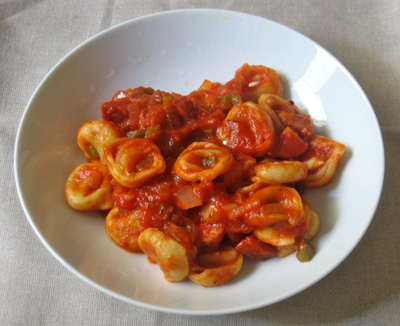 tortellini served