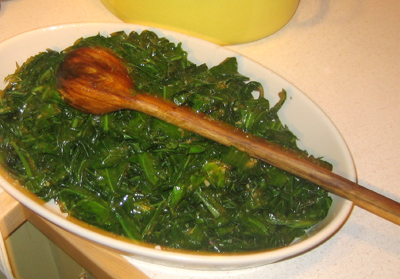 sauteed collard greens