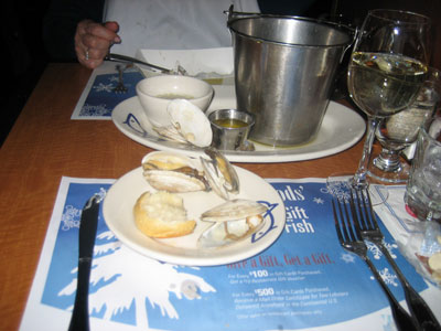 some fine steamed clams