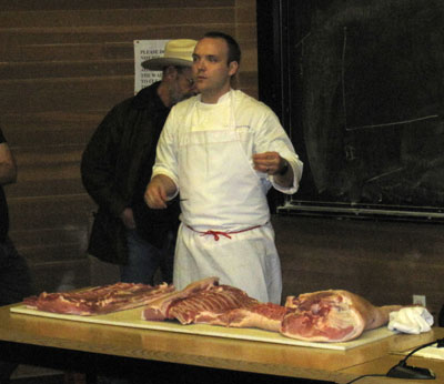 Prime cuts – belly, ribs, tenderloin, ham.