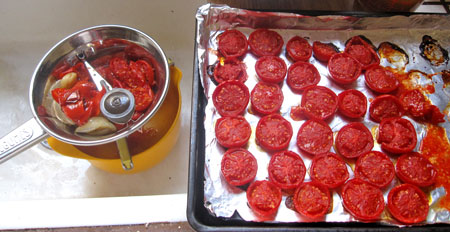 processing with food mill