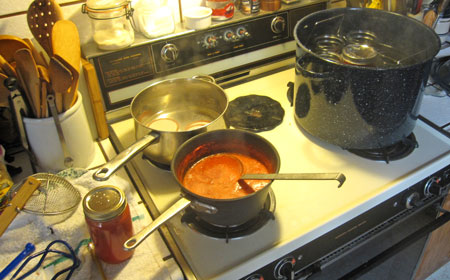 processing sauce