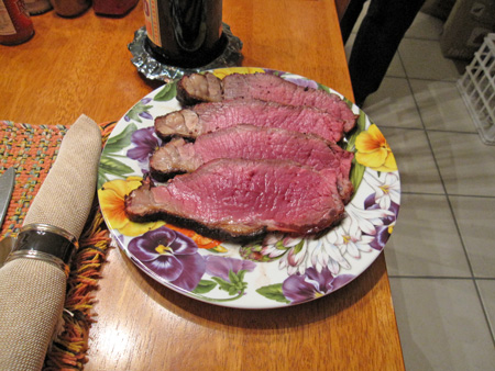 grilled roast beef