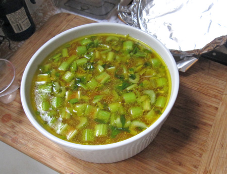 b_ready_for_oven beans and celery ready for oven