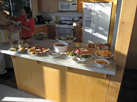 sr_food_spread1 food spread in the kitchen