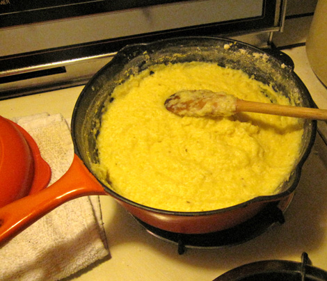 polenta cooks