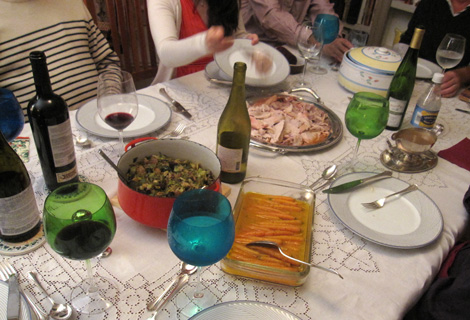 Served. (not my table or turkey)