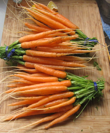 Wow, look at those carrots!